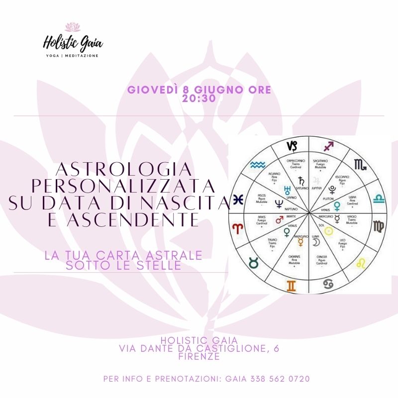 Evento Astrologia e Meditazione Firenze - Holistic Gaia Evento Astrologia e Meditazione Firenze